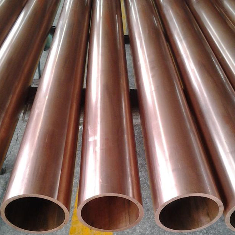 Red Straight Seamless Copper Tube